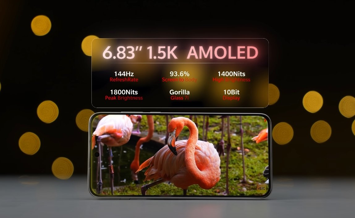 OnePlus Nord 5 1.5k amoled display
