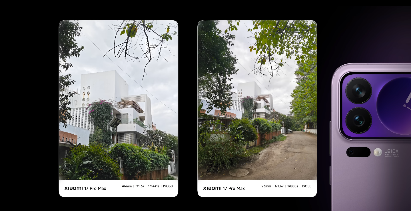 Xiaomi 17 Pro Max camera sample gallery indoor, outdoor and low light