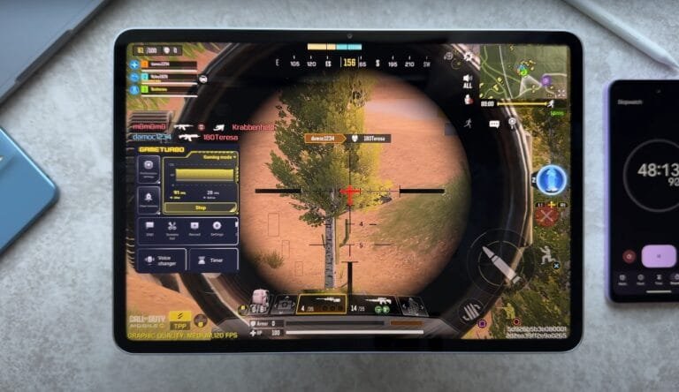 Xiaomi Pad 7S Pro Gaming Performance On High Setting