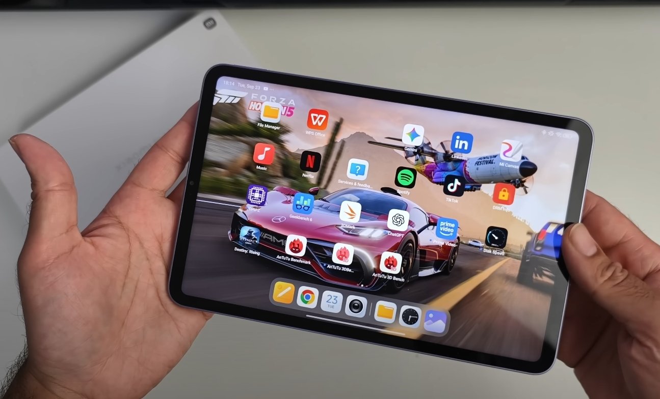 Xiaomi Pad Mini customizable gestures