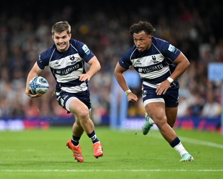 Bristol Rugby Team in Action