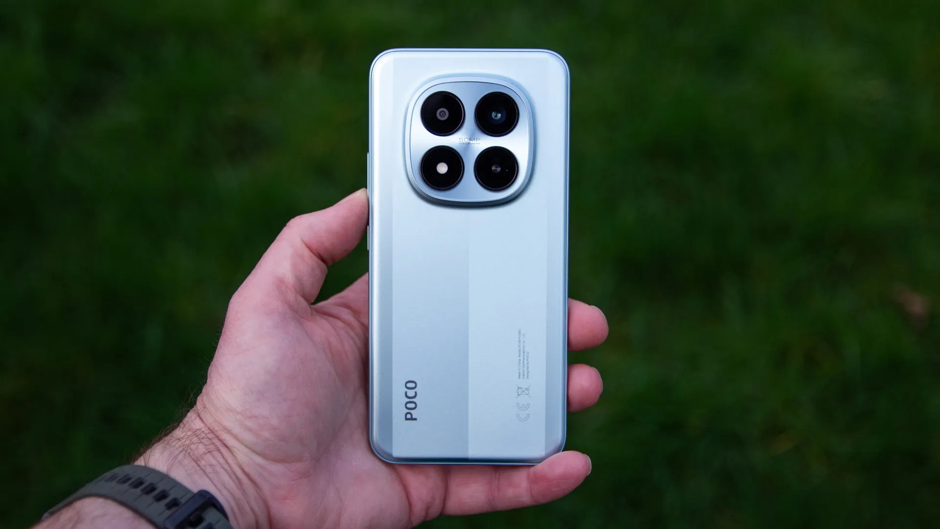 The Poco M8 Pro is a budget-friendly smartphone with a unique green colour option and a large camera housing on the back. It features a 6.83-inch AMOLED display, Qualcomm Snapdragon 7s Gen 4 chipset, and a 6500mAh battery. The phone also has a 50Mp main camera, 8Mp ultrawide camera, and 32Mp selfie camera. With its affordable price and impressive specs, the Poco M8 Pro is a great value for money.