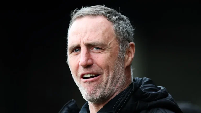 Tranmere Rovers football team in action