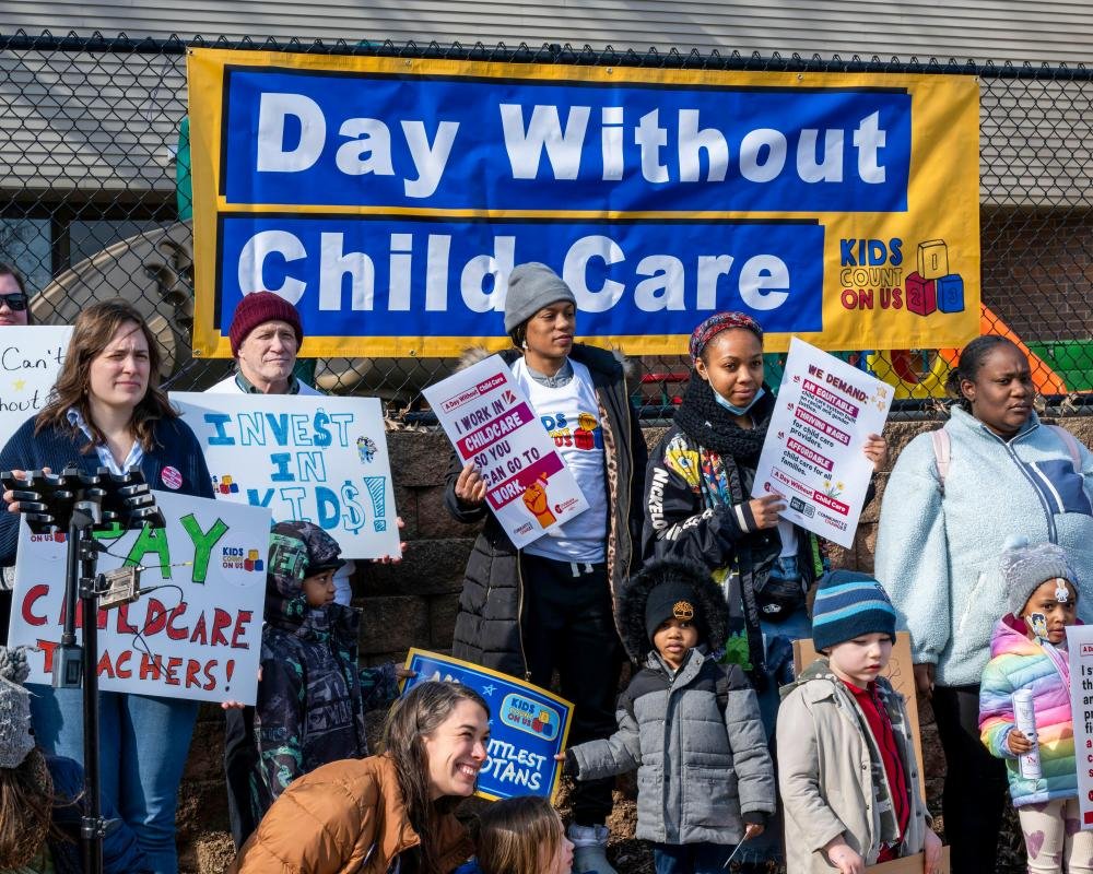 UK childcare payments frozen due to trump administration