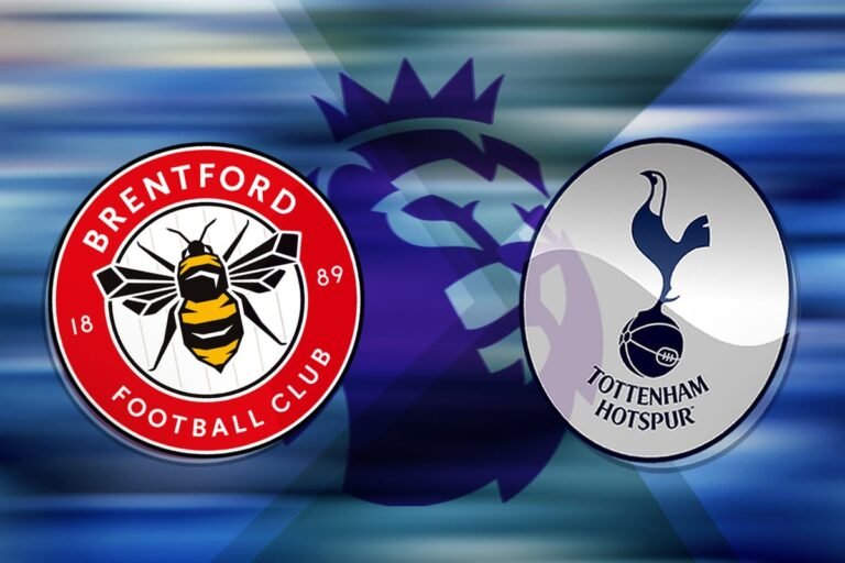 Brentford vs Tottenham Premier League match