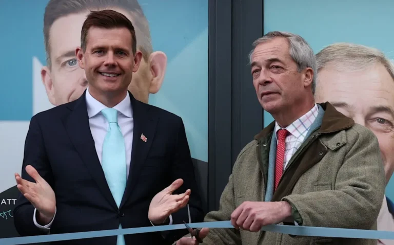 A close-up of a ballot box with a magnifying glass, symbolising the thorough investigation into the alleged by-election cheating scandal in the UK, with a focus on voter manipulation and electoral fraud