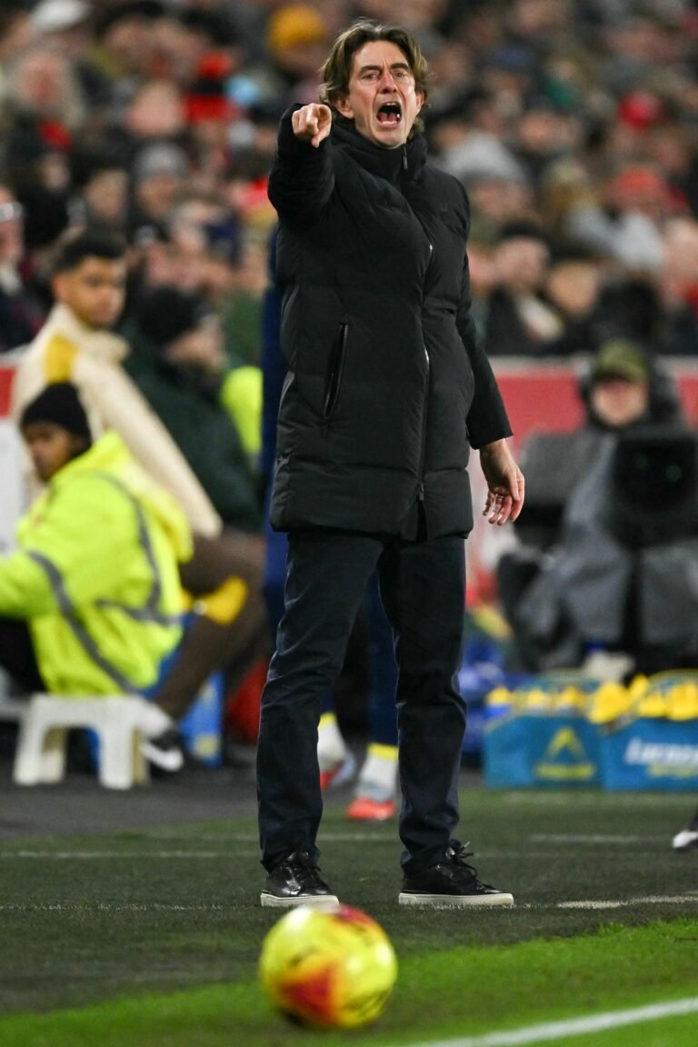 Tottenham football team in action