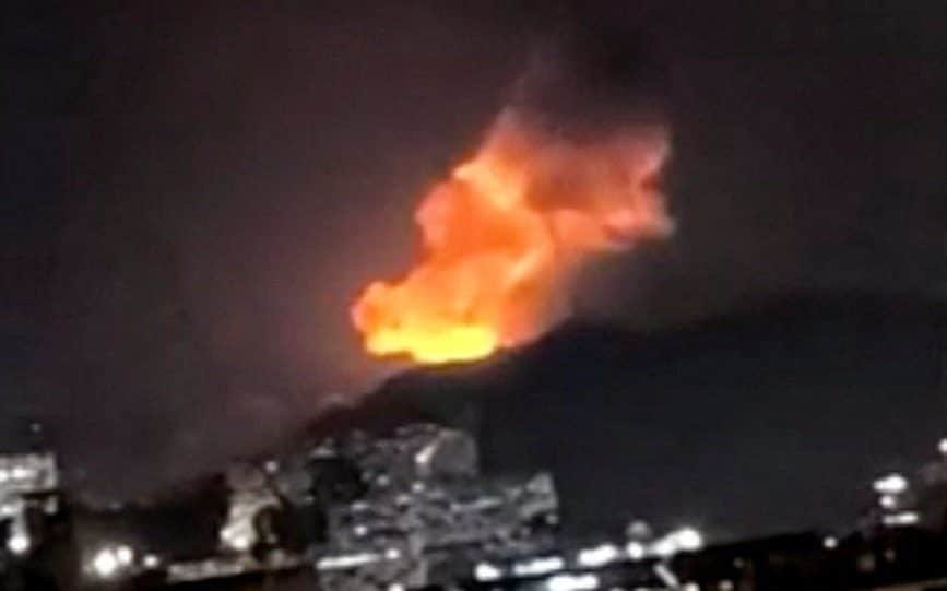 Venezuela capital explosions aftermath