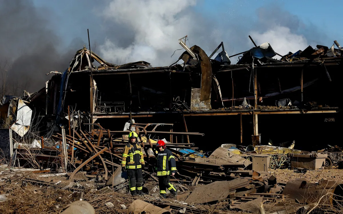 A Polish Air Force F-16 fighter jet takes off from a military base in response to a Russian strike near the border, highlighting Poland's commitment to national security and defence