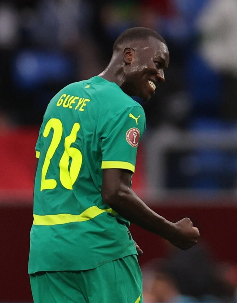 Senegal Lions celebrate AFCON quarter-final spot