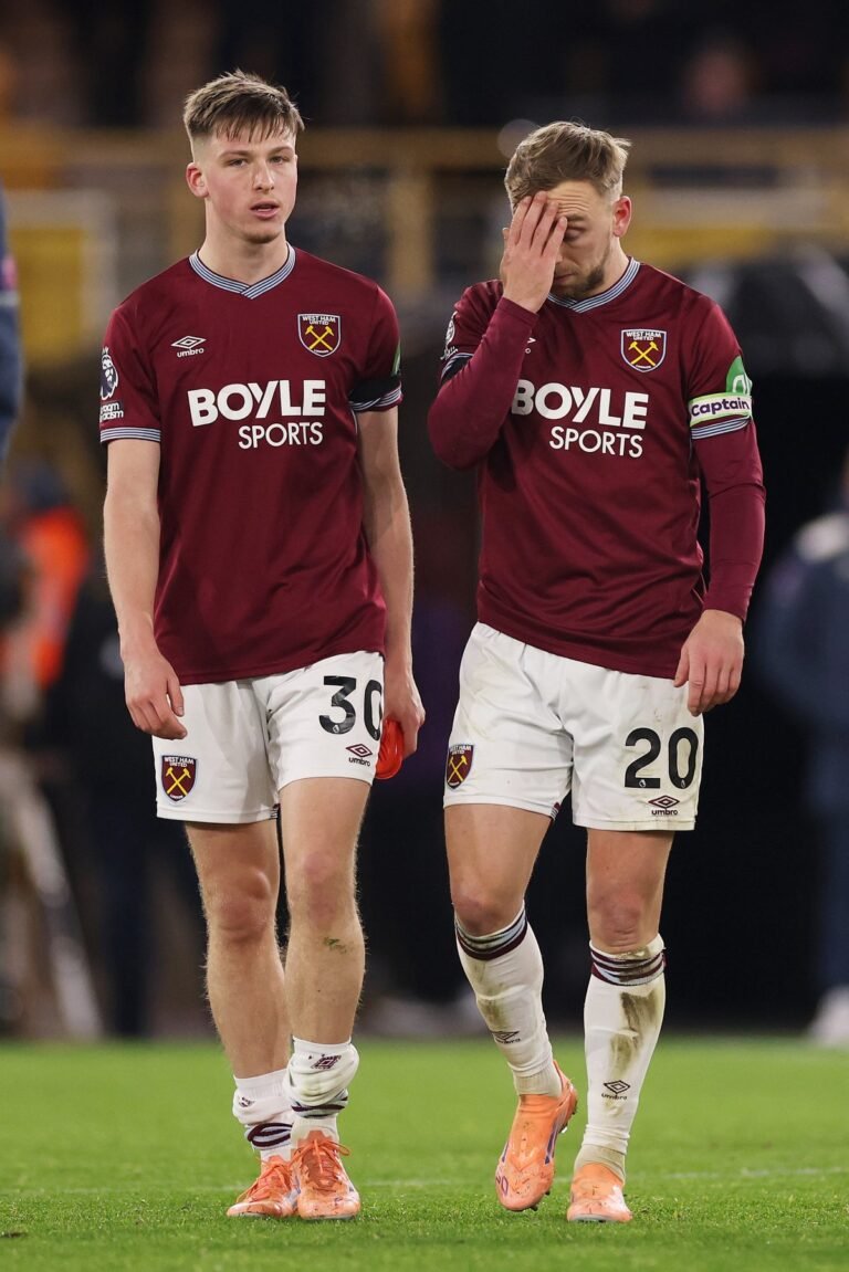 Wolves vs West Ham Premier League match