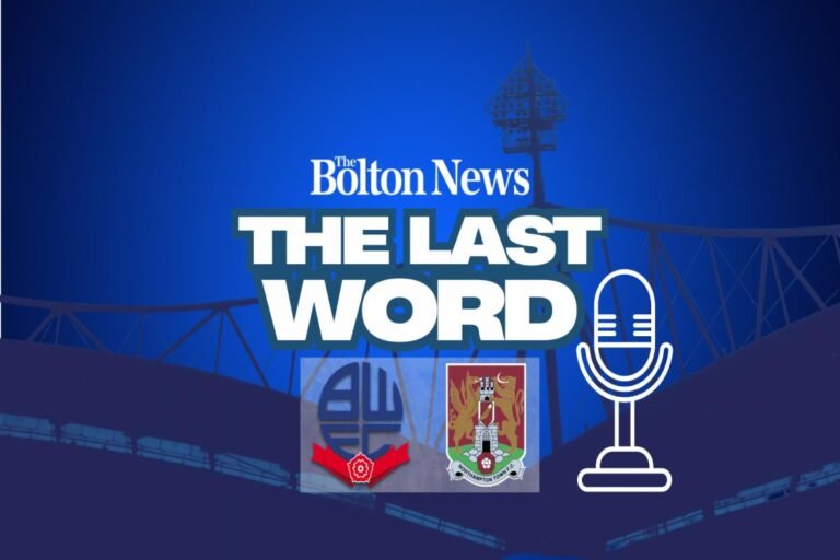 Bolton Wanderers football team in action