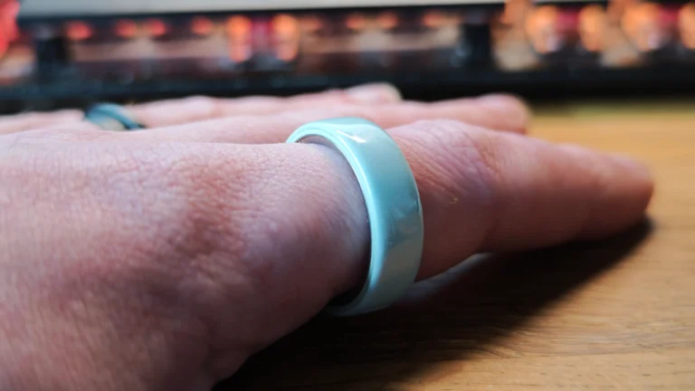 The Oura Ring 5 is a smart ring that features a range of health and fitness tracking options, including step tracking, sleep monitoring, and heart rate monitoring. The device comes in a range of colours, including Deep Rose, black, silver, and gold, and features a slightly rounder external surface than the Ring 4. With its improved sensors and customisation options, the Oura Ring 5 is set to be a major player in the smart ring market