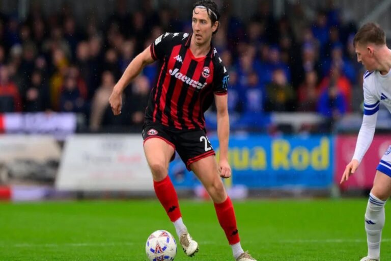 Truro City football player Shaun Donnellan