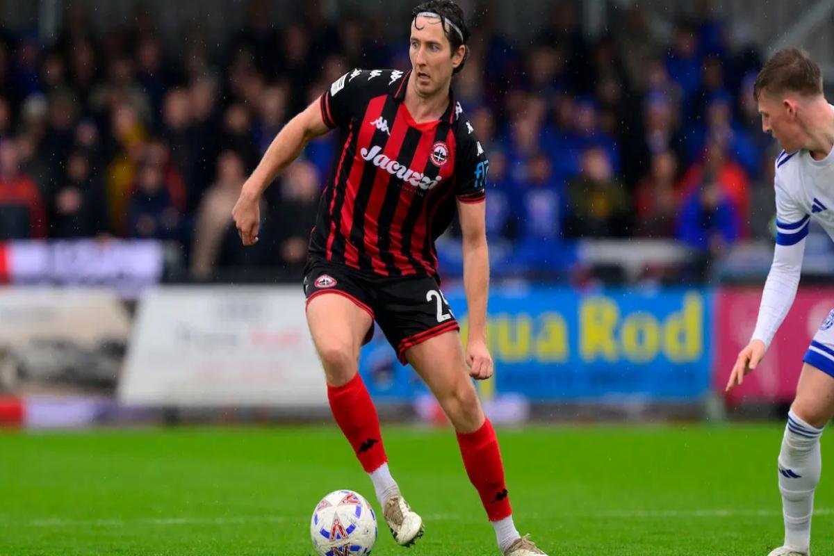 Truro City football player Shaun Donnellan