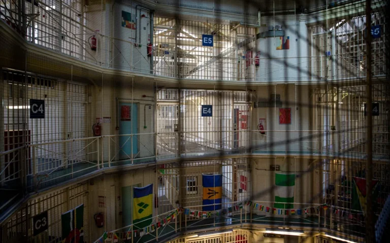 Pentonville prison in London, a place of incarceration and rehabilitation, where a recent inmate suicide has raised concerns about the prison's ability to support vulnerable inmates and provide adequate mental health services
