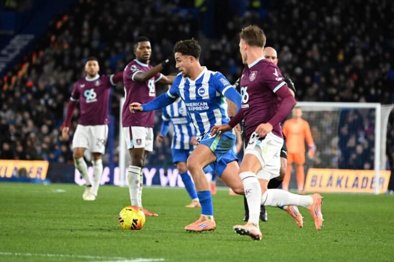 Kostoulas in action for Brighton