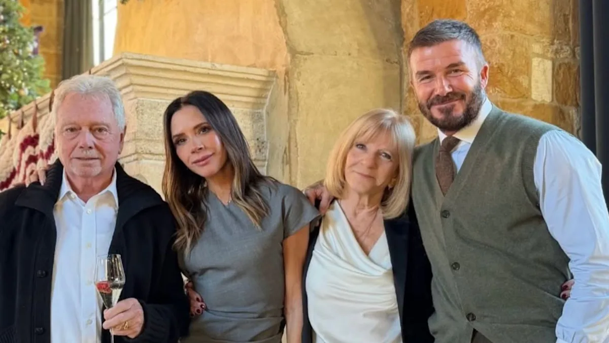 Victoria Beckham's family christmas