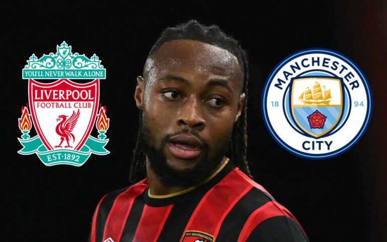 Antoine Semenyo in action for Bournemouth