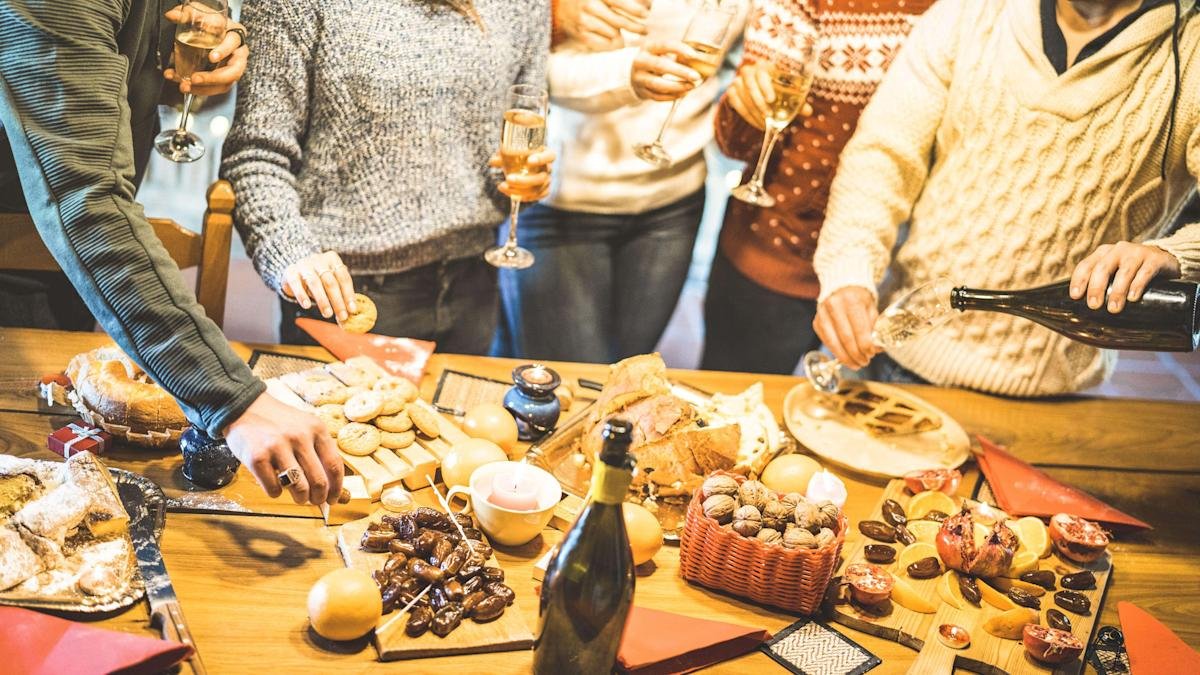 UK Christmas food sales rise