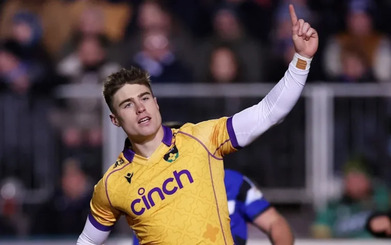 Saints Rugby Team Celebrate Victory