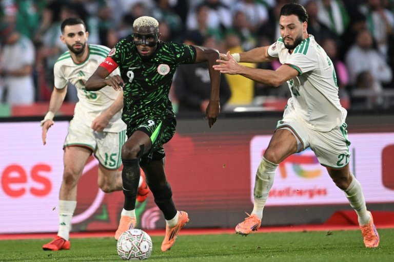 Victor Osimhen in action for Nigeria