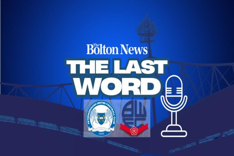 Bolton Wanderers football team in action