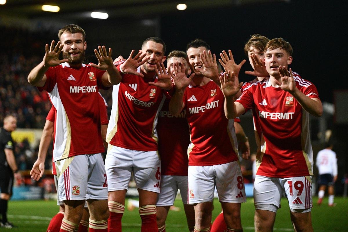 Swindon Town FA Cup draw photo