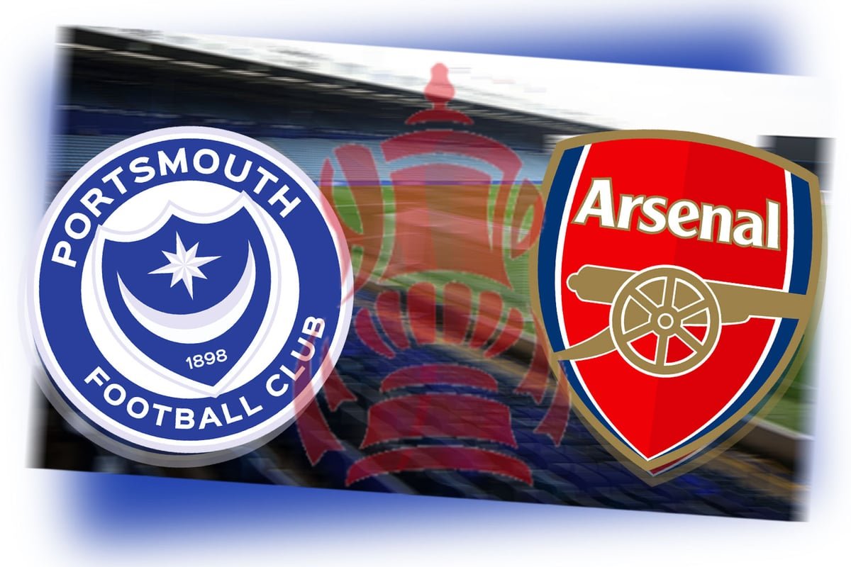 Arsenal vs Portsmouth FA Cup match