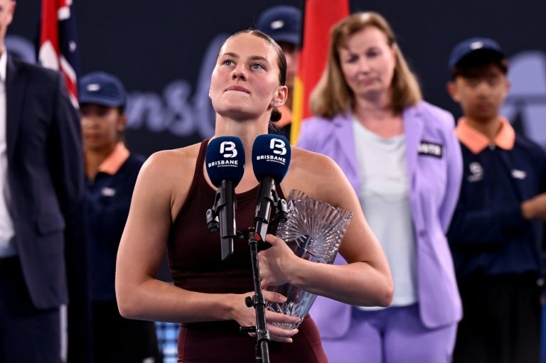 Marta Kostyuk speaking out about Ukraine war