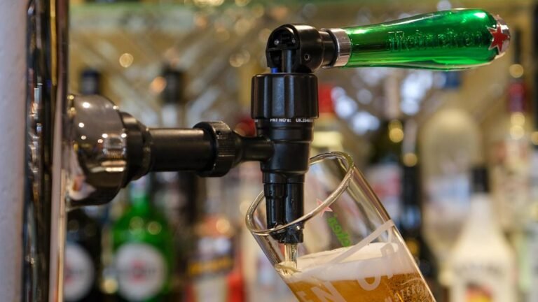 heineken beer sales slump
