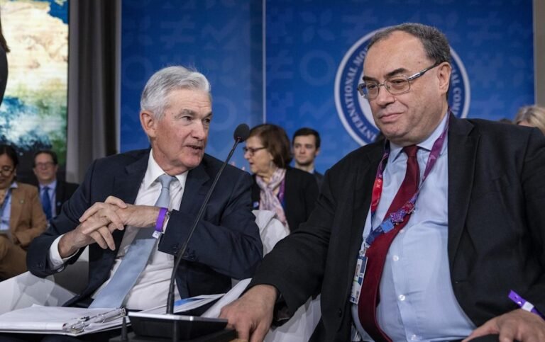 Bank of England governor supports Federal Reserve chief
