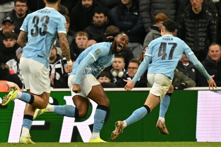 Man City wins Carabao Cup semi final