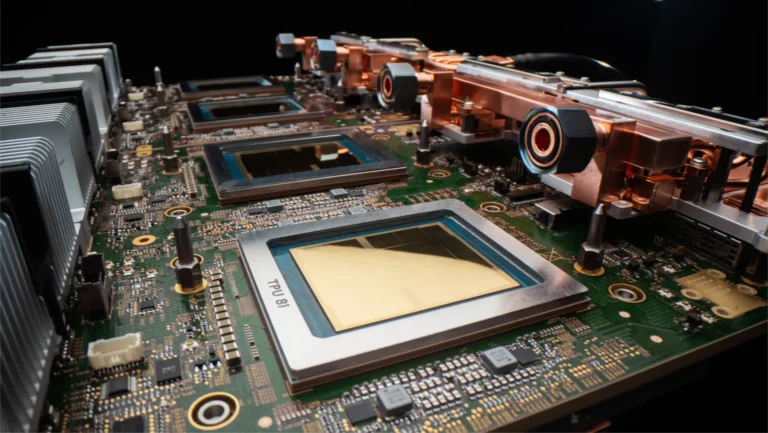 Google's AI Hypercomputer, a high-performance computing datacenter, combining 8th-gen TPUs, NVIDIA Rubin, and Axion CPUs to deliver flexible and performant AI architecture, set to power the Agentic AI era in the UK