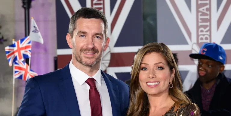 Nikki Sanderson, a British actress, smiling and surrounded by her loving family, showcasing her happy and caring personality, with a beautiful scenery in the background, highlighting the importance of family and love in her life