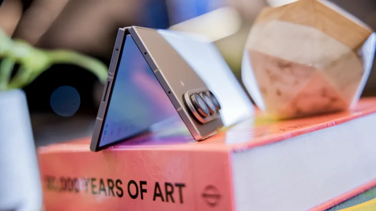 The Samsung Galaxy Z Fold 7 is a sleek and powerful foldable phone with a stunning 8-inch internal display, perfect for watching Netflix or YouTube in the UK. With its impressive specs and great software, it's a game-changer in the world of foldables. The device is also incredibly thin and light, making it easy to carry around. The Galaxy Z Fold 7 boasts a long-lasting battery, excellent camera quality, and a unique viewing experience that's perfect for shared experiences.