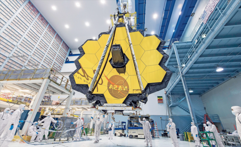 The James Webb Space Telescope captures a breathtaking view of a dying star, resembling the 'Eye of Sauron', as it crumbles into gas and dust in deep space, showcasing the telescope's remarkable capabilities in astronomy