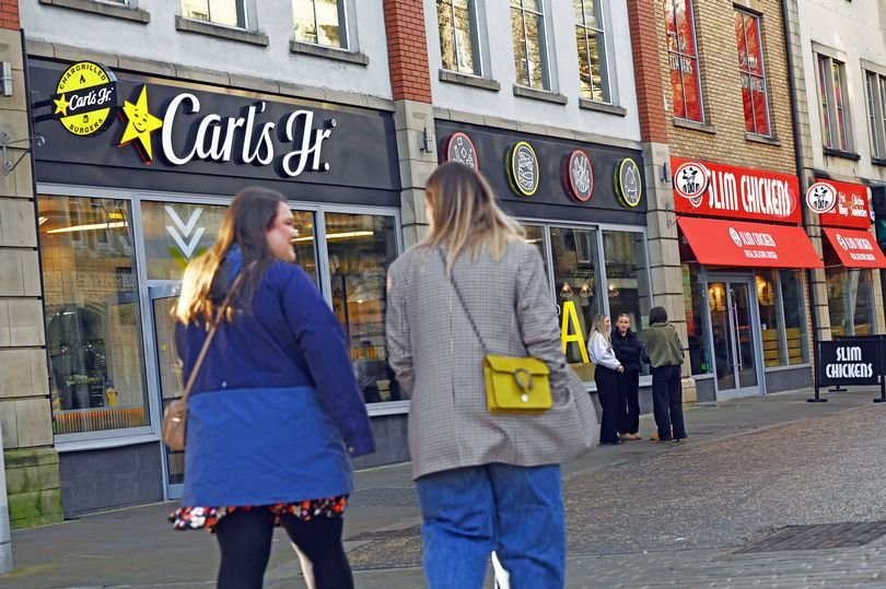 Wales party street at night