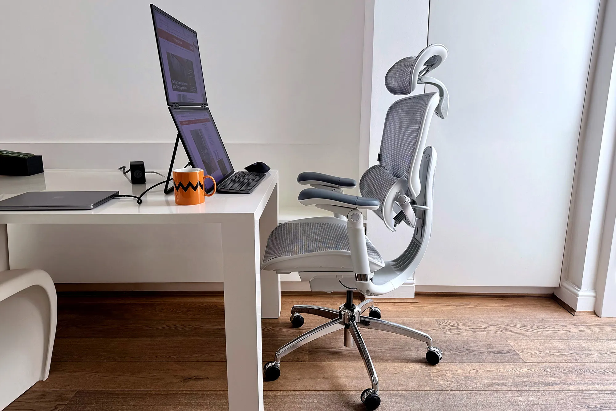 The Sihoo Doro C300 and C300 Pro V2 office chairs, featuring a breathable mesh construction and adjustable armrests, provide superior comfort and support for long hours of use, with a focus on affordable ergonomics in the UK.