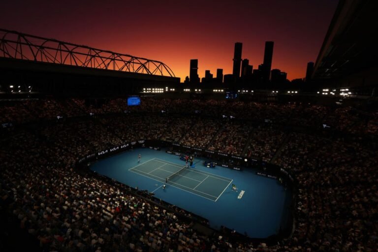 Australian Open tennis tournament schedule