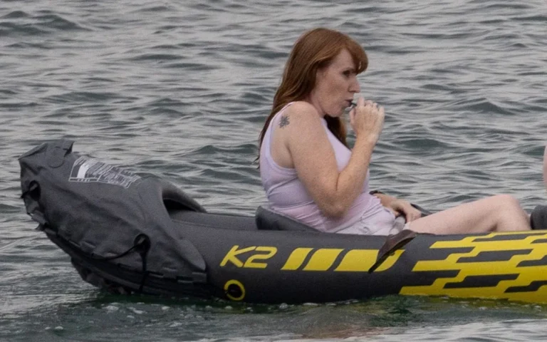 Angela Rayner, a British politician, holds a vape pen in a photo, highlighting her previous vaping habit, which she has now ditched in favour of a healthier lifestyle, free from the risks associated with e-cigarettes