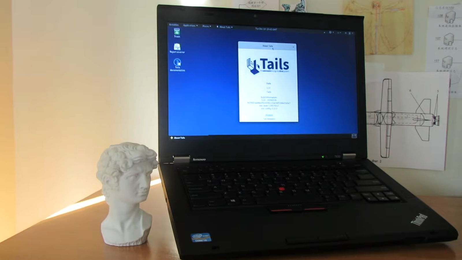 The ThinkPad T430 laptop with an open-source BIOS, offering users a fully customizable and secure device, free from Intel's Management Engine and secret backdoors, with a range of customization options and improved security features