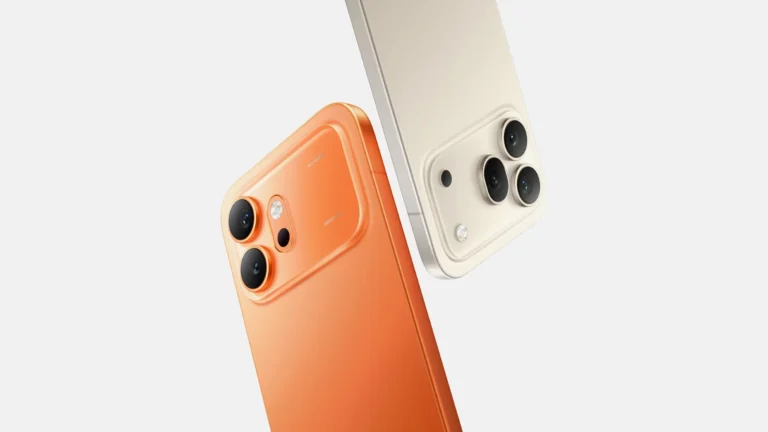 The Honor 600 and 600 Pro smartphones, featuring a vivid orange colourway and a sleek design, with a 6.57-inch AMOLED screen and a powerful Snapdragon processor, offering a range of innovative features and competitive specs
