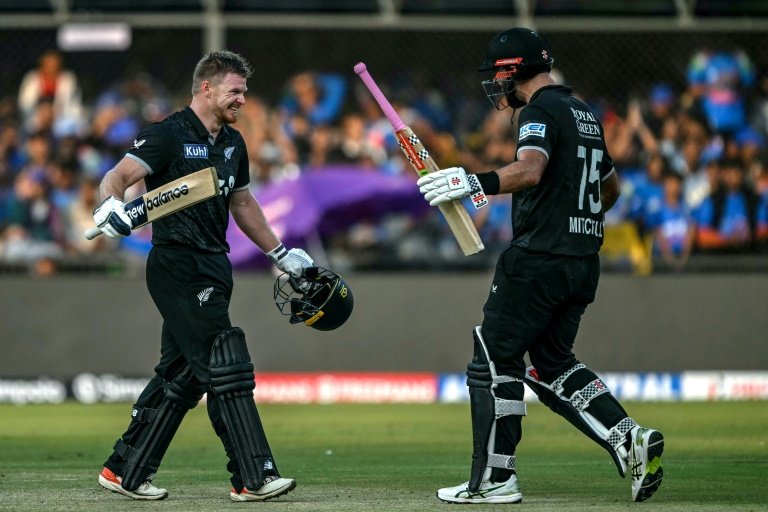 New Zealand cricket team celebrates ODI series win