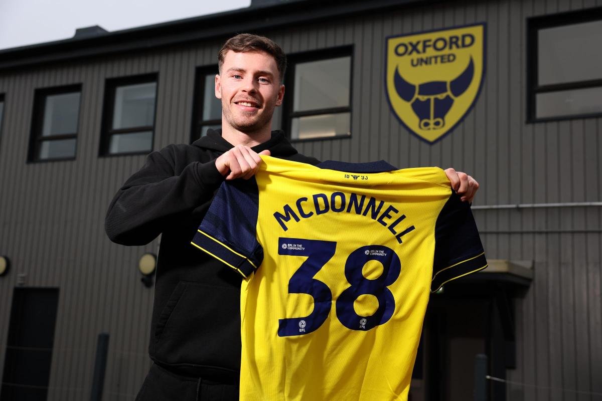 Oxford United sign Nottingham Forest starlet Jamie McDonnell