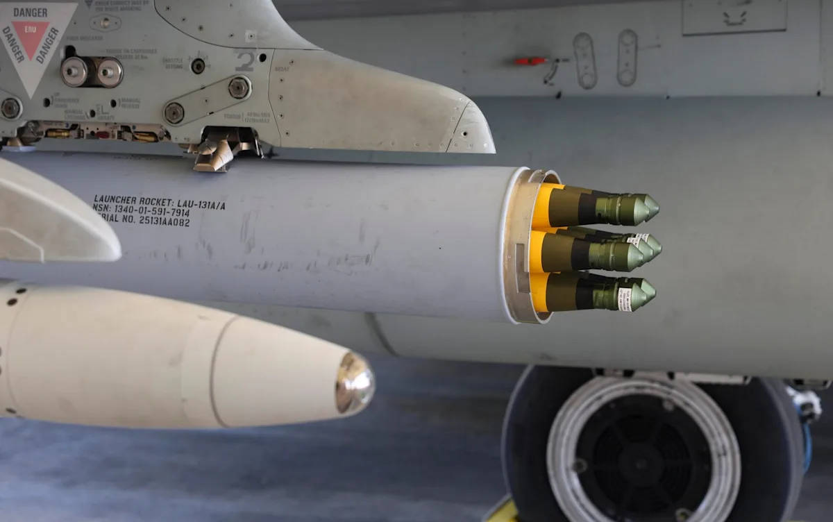 A Typhoon jet in flight, equipped with cost-effective missiles to defend against Iranian aggression, showcasing the UK's military strength and defence strategy