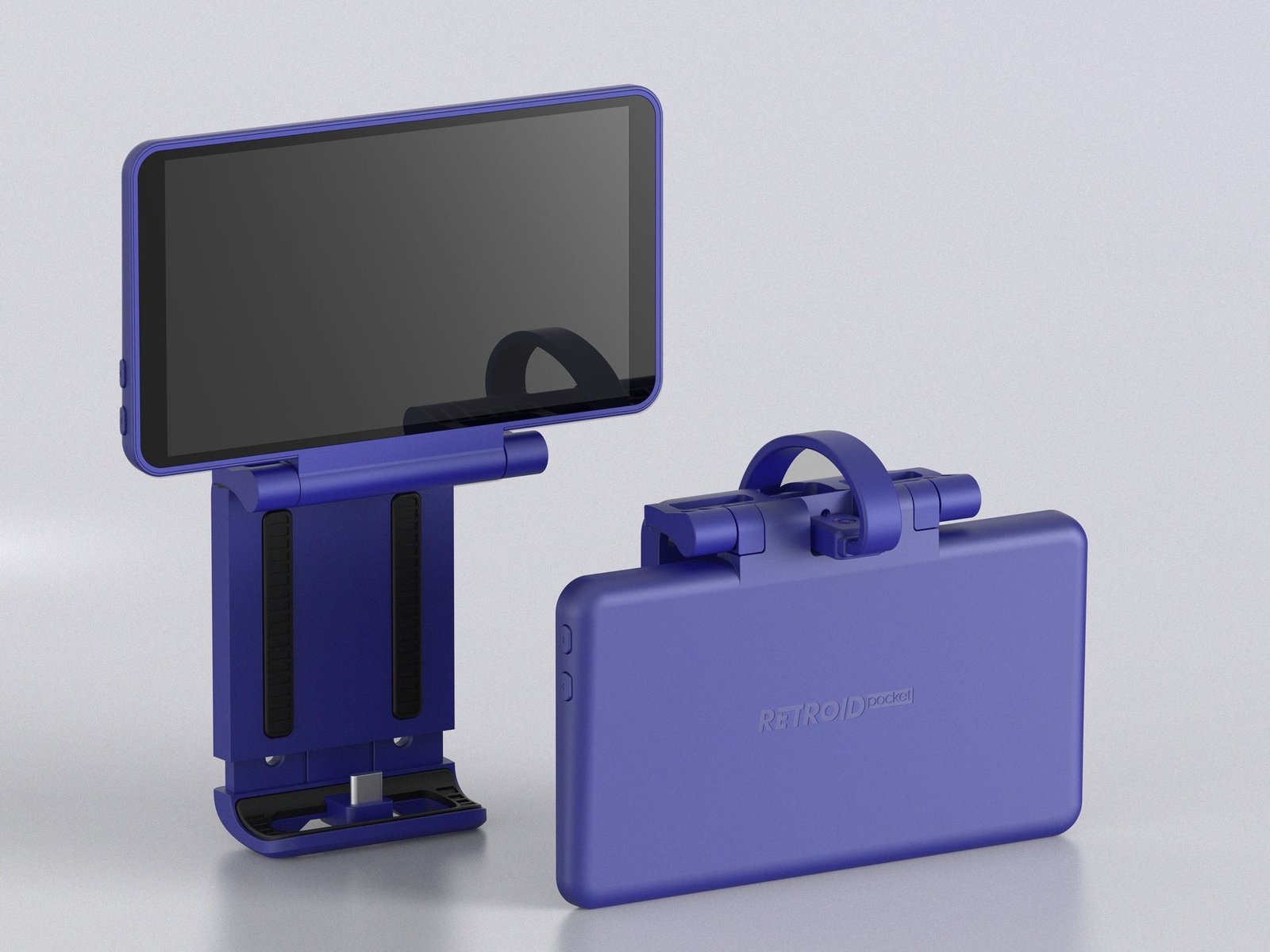 Retroid Dual Screen Add-on in purple colour