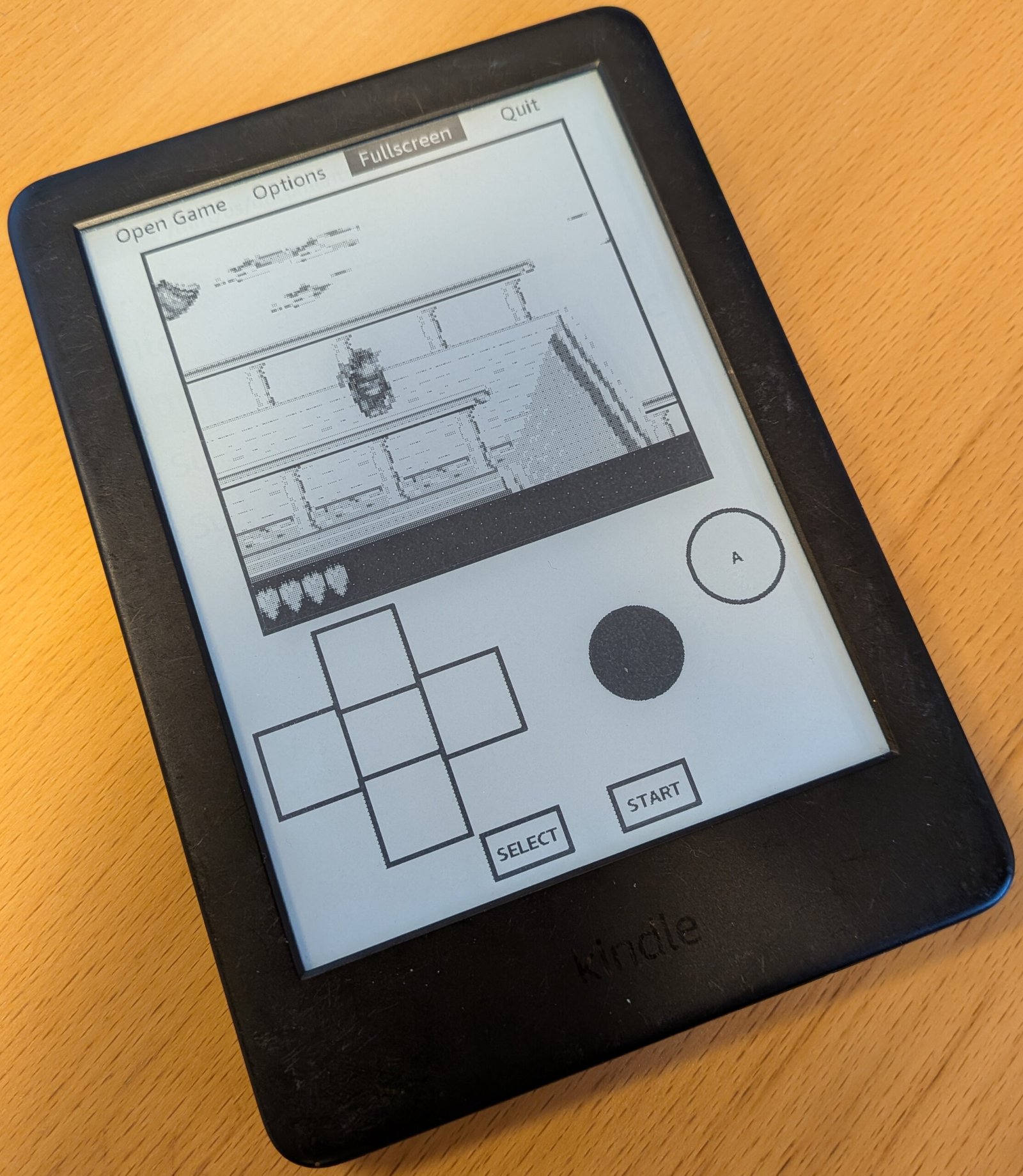 kindle e-reader with apps installed