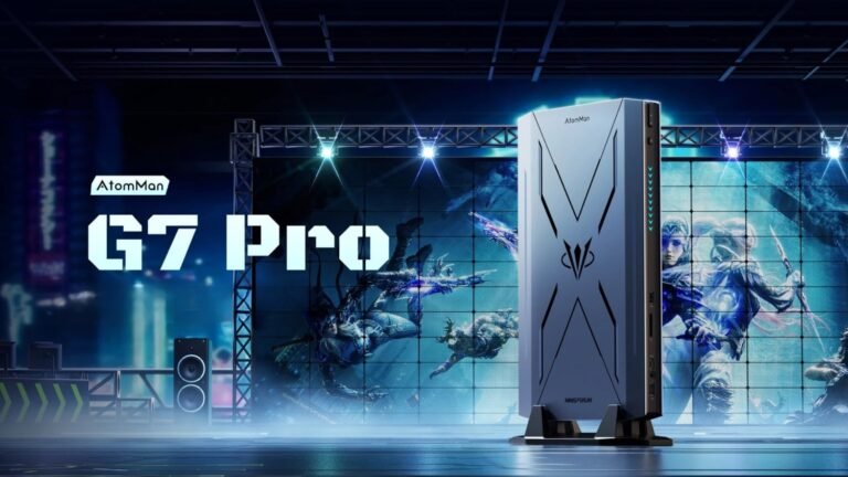 MINISFORUM AtomMan G7 Pro gaming mini pc with RTX 5070