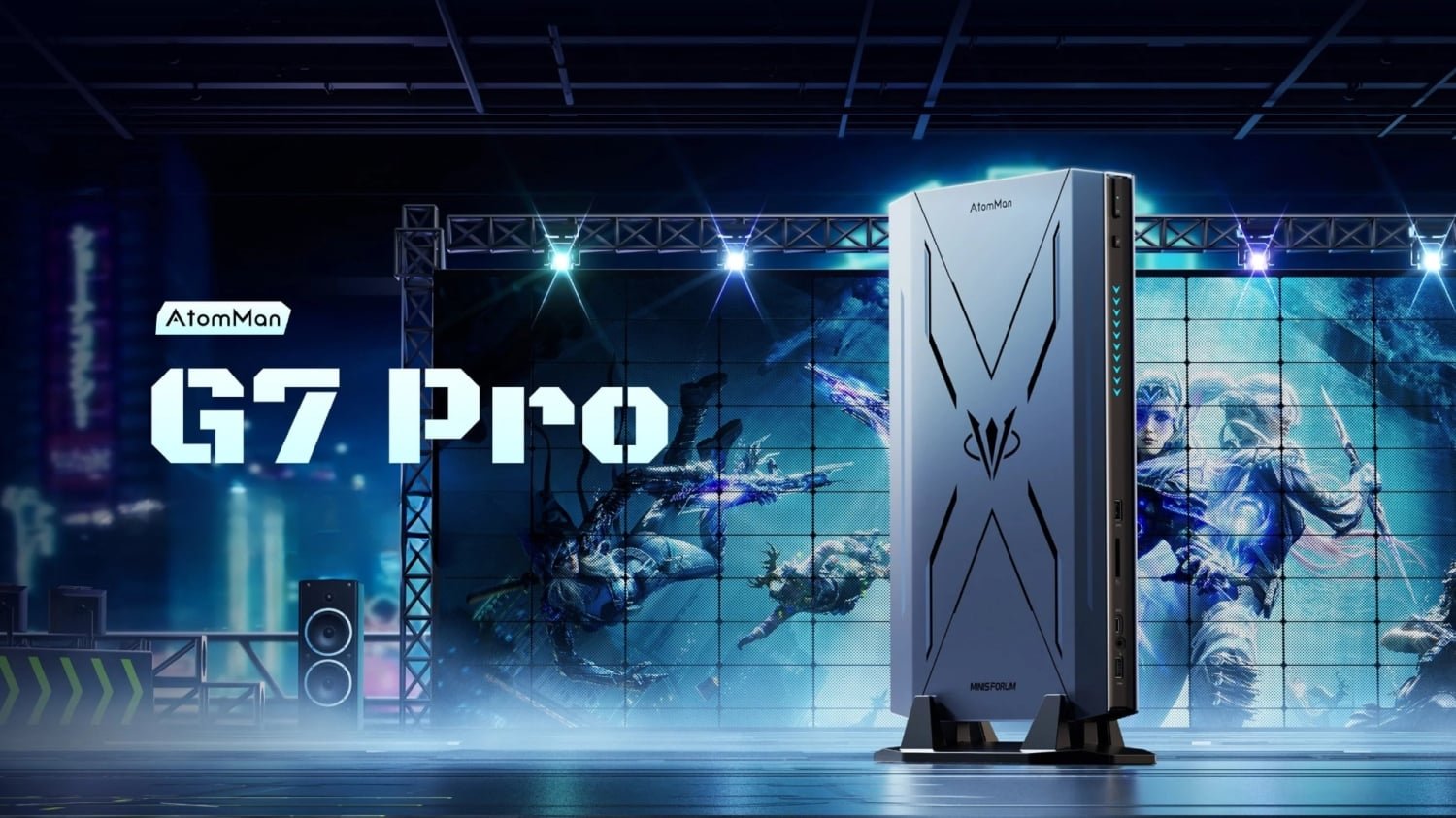 MINISFORUM AtomMan G7 Pro gaming mini pc with RTX 5070